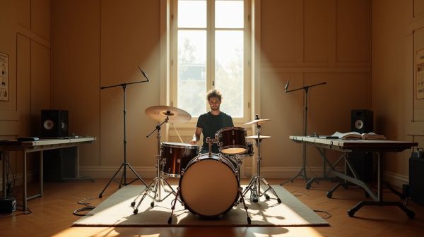 Perfectionnez votre rythme avec des cours de batterie à Montpellier